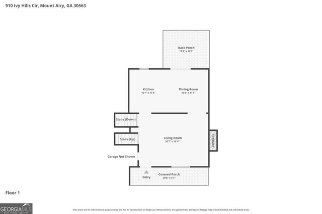 910 Ivy Hills Circle, Mount Airy, GA 30563