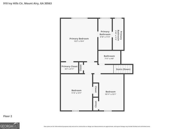 910 Ivy Hills Circle, Mount Airy, GA 30563