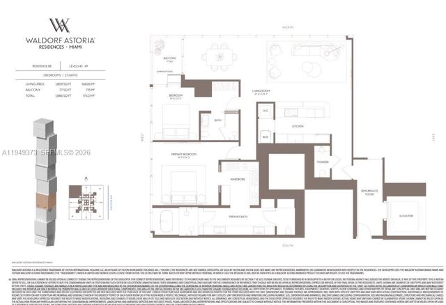 300 N Biscayne Blvd. 4608, Miami, FL 33132