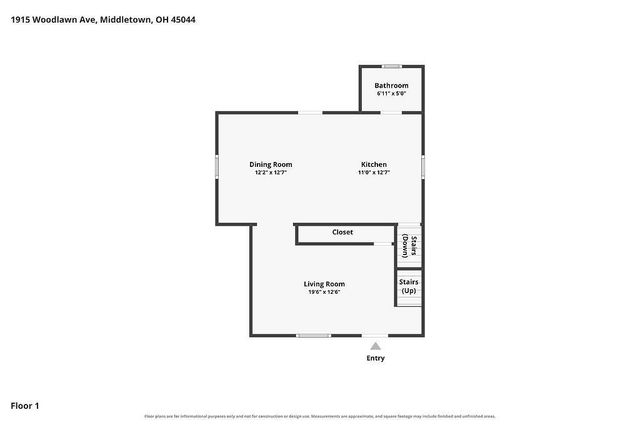 1915 Woodlawn Avenue, Middletown, OH 45044