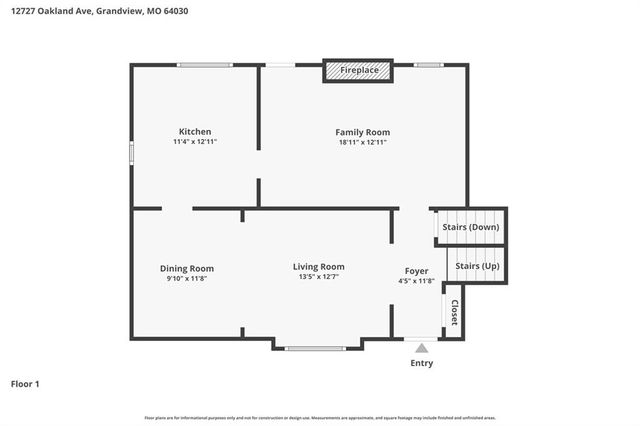12727 Oakland Avenue, Grandview, MO 64030
