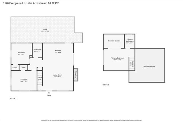 1140 Evergreen Lane, Lake Arrowhead, CA 92352