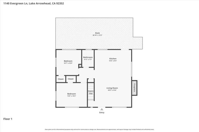 1140 Evergreen Lane, Lake Arrowhead, CA 92352