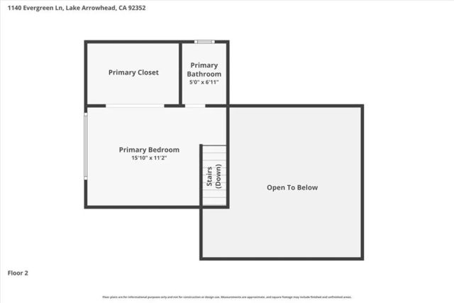 1140 Evergreen Lane, Lake Arrowhead, CA 92352