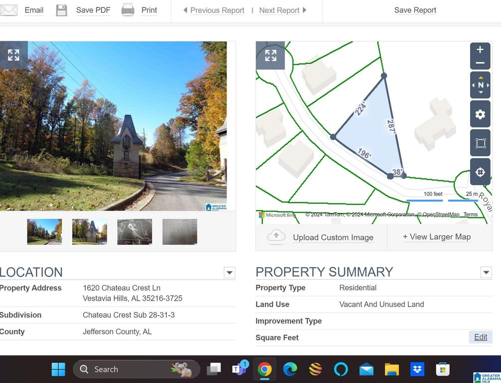 1620 CHATEAU CREST LANE, Vestavia Hills, AL 35216