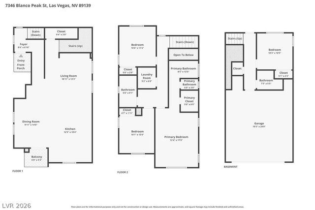 7346 Blanco Peak Street, Las Vegas, NV 89139