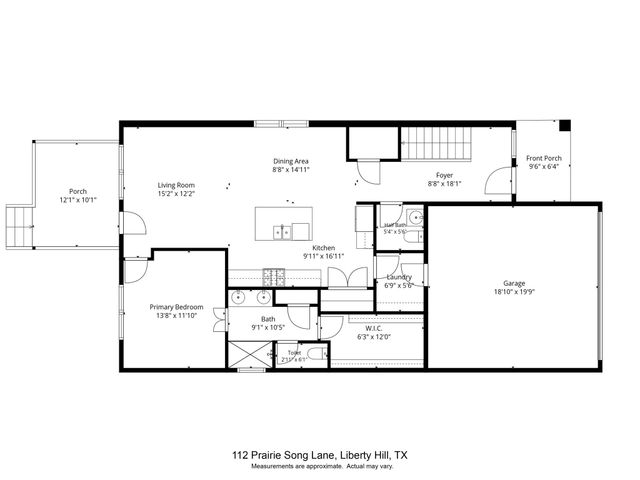 112 Prairie Song LN, Liberty Hill, TX 78642