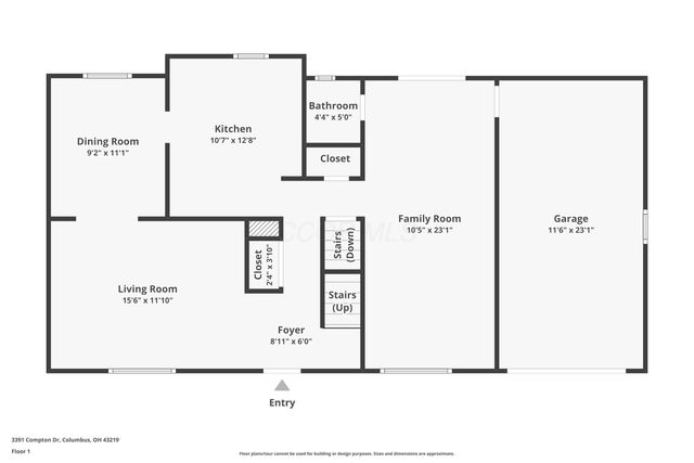 3391 Compton Drive, Columbus, OH 43219