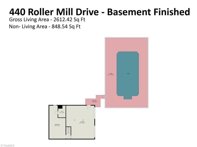 440 Roller Mill Drive, Lewisville, NC 27023