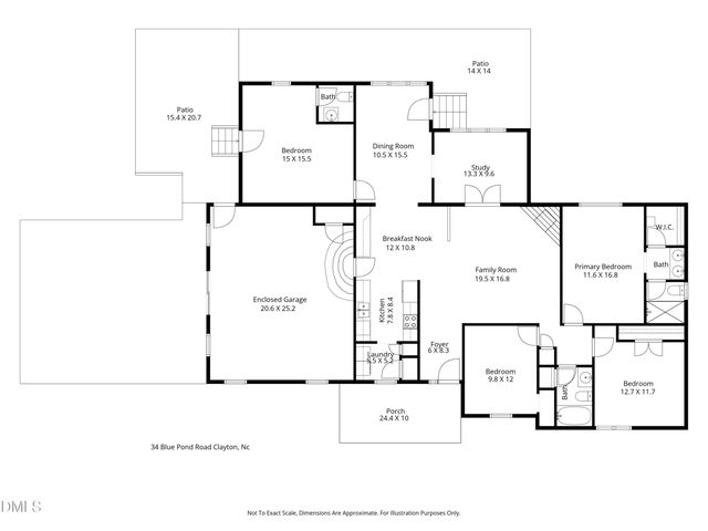 34 Blue Pond Road, Clayton, NC 27520