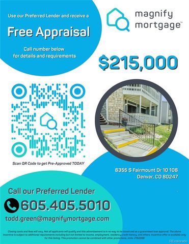 8335 Fairmount Drive 10-108, Denver, CO 80247
