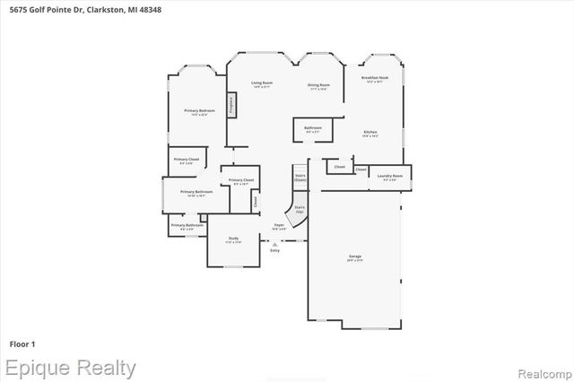 5675 Golf Pointe Drive, Clarkston, MI 48348