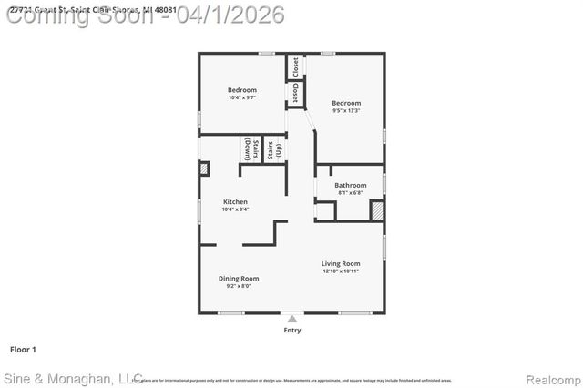 27721 Grant Street, Saint Clair Shores, MI 48081