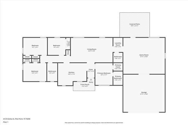 412 N Dallas Street, Pilot Point, TX 76258