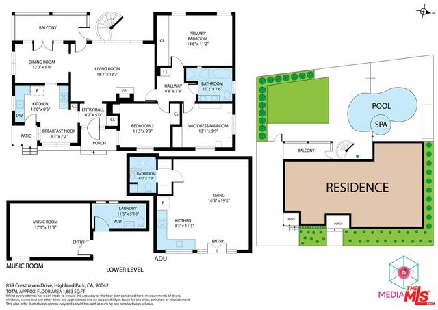 859 Cresthaven Drive, Los Angeles, CA 90042