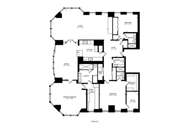 100 E HURON Street 3505, Chicago, IL 60611