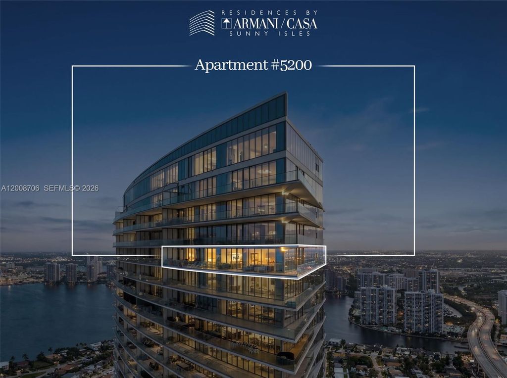 18975 Collins Ave 5200, Sunny Isles Beach, FL 33160