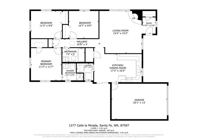 1277 Calle La Mirada, Santa Fe, NM 87507