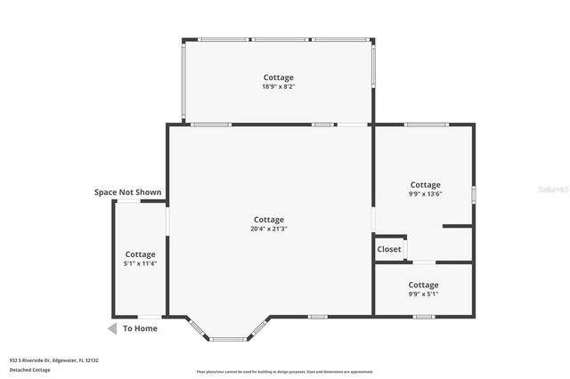 932 S RIVERSIDE DRIVE, Edgewater, FL 32132