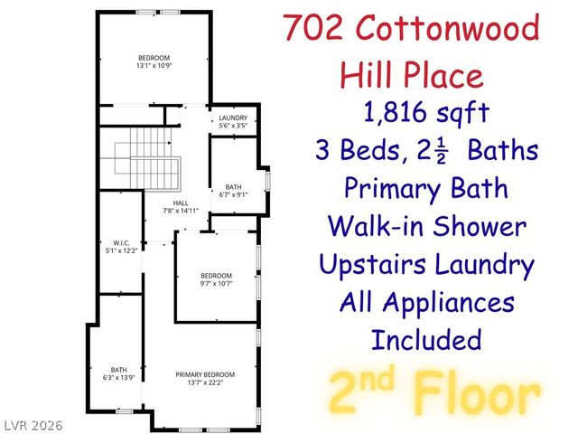 702 Cottonwood Hill Place, Henderson, NV 89011