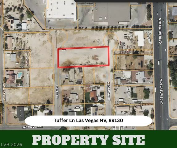 0000 Tuffer Lane, Las Vegas, NV 89130