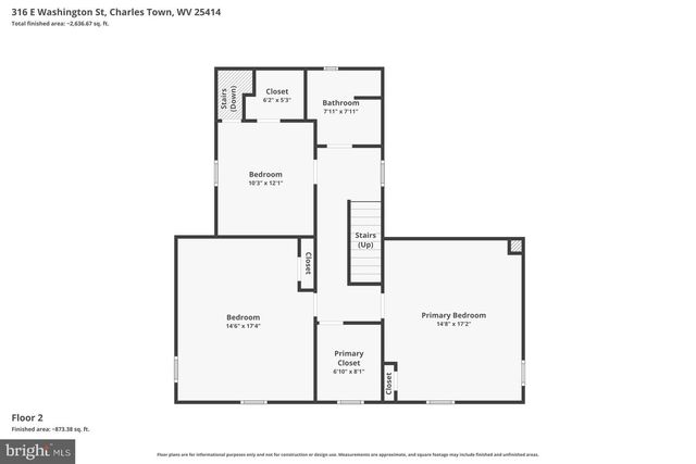 316 E WASHINGTON ST, Charles Town, WV 25414