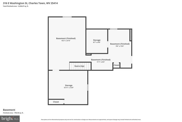 316 E WASHINGTON ST, Charles Town, WV 25414