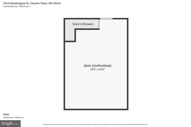 316 E WASHINGTON ST, Charles Town, WV 25414