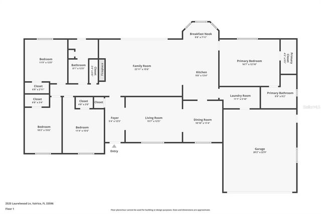 2525 LAURELWOOD LANE, Valrico, FL 33596