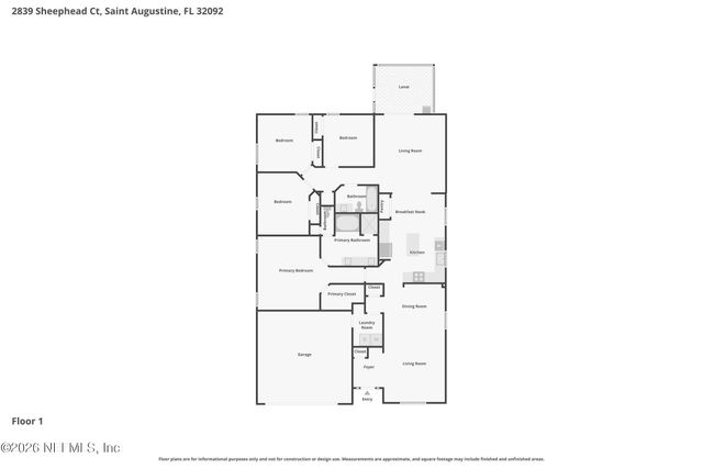 2839 SHEEPHEAD Court, St. Augustine, FL 32092