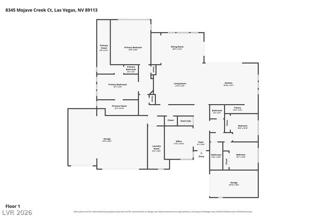 8345 Mojave Creek Court, Las Vegas, NV 89113