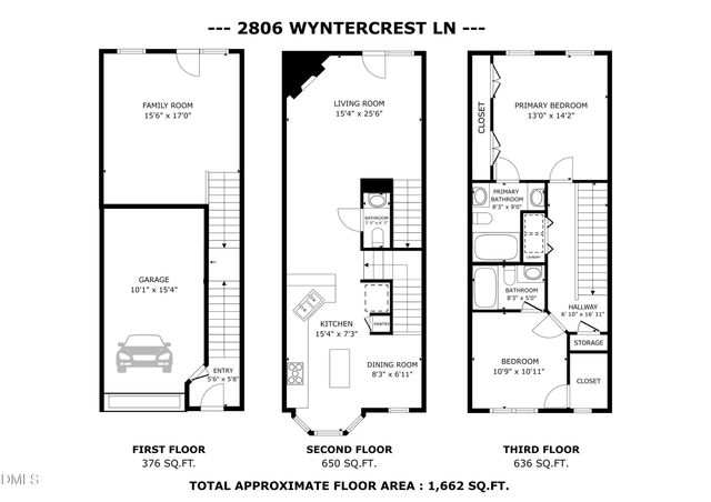 2806 Wyntercrest Lane, Durham, NC 27713