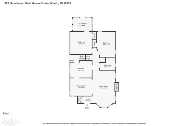 1776 Manchester Boulevard, Grosse Pointe Woods, MI 48236