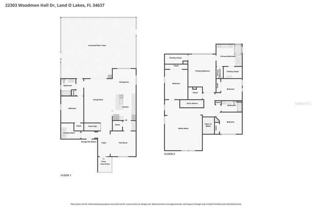 22303 WOODMEN HALL DRIVE, Land O Lakes, FL 34637
