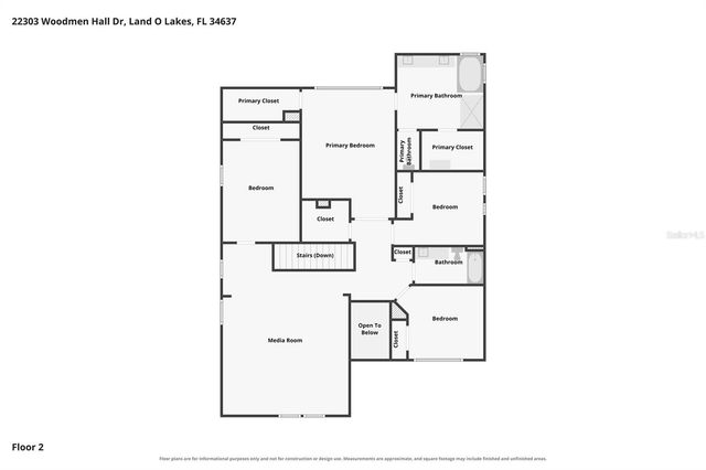 22303 WOODMEN HALL DRIVE, Land O Lakes, FL 34637