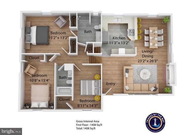 23244 TOWN CREEK DR, Lexington Park, MD 20653