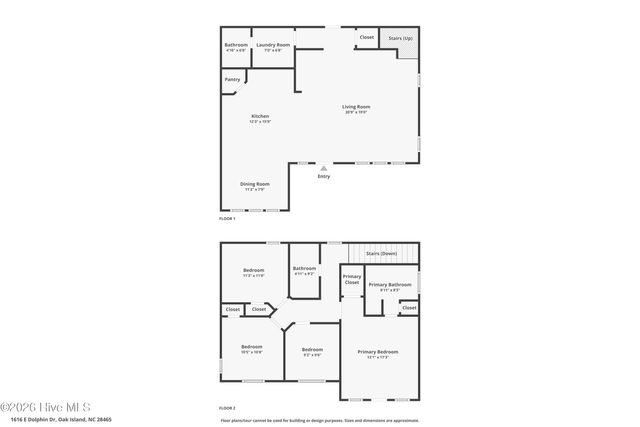 1616 E Dolphin Drive, Oak Island, NC 28465