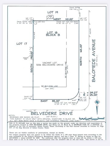 3226 Belvedere Road, Lancaster, TX 75134