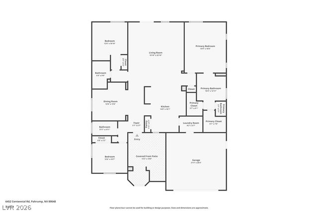 6452 Centennial Road, Pahrump, NV 89048