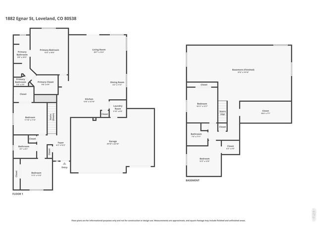 1882 Egnar St, Loveland, CO 80538