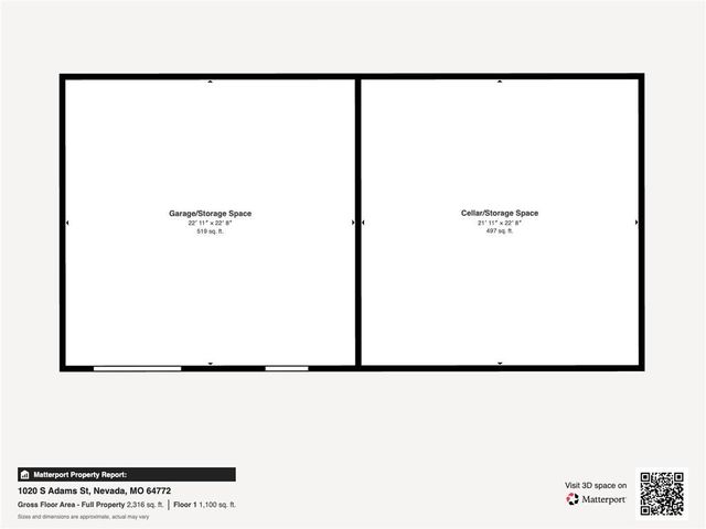 1020 S Adams Street, Nevada, MO 64772