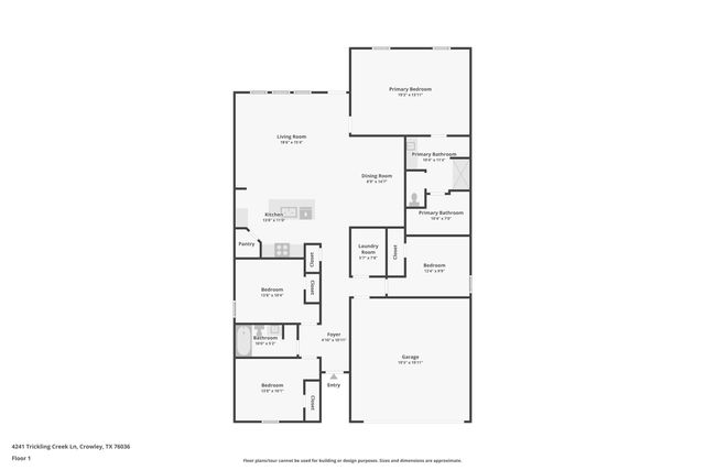 4241 Trickling Creek Lane, Fort Worth, TX 76036