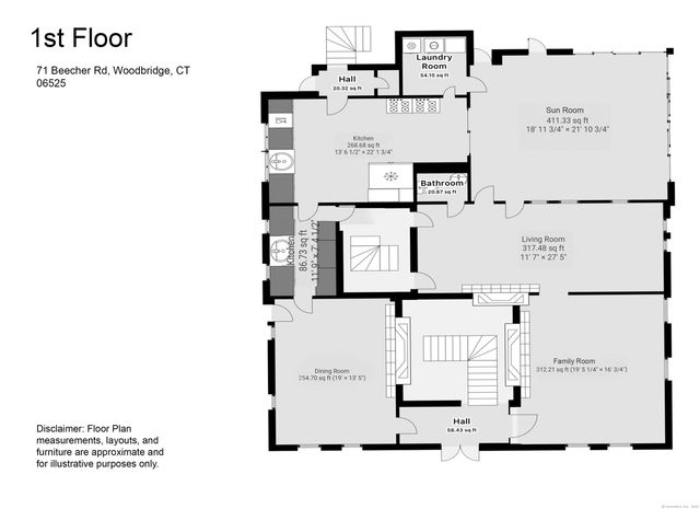 71 Beecher Road, Woodbridge, CT 06525