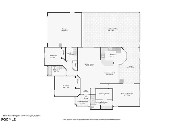 13690 Willow Bridge DR, North Fort Myers, FL 33903