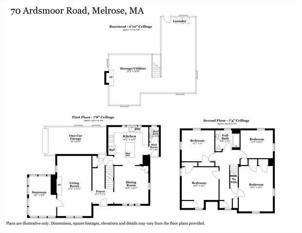 70 Ardsmoor Rd, Melrose, MA 02176
