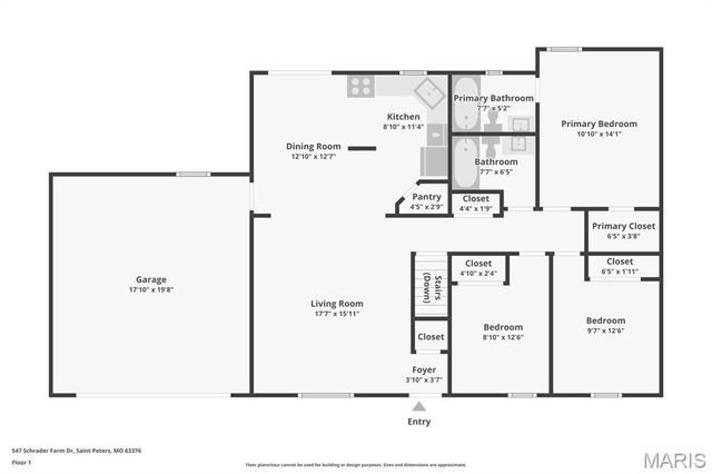 547 Schrader Farm Drive, St Peters, MO 63376