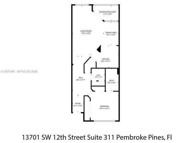 13701 SW 12th Street 311A, Pembroke Pines, FL 33027