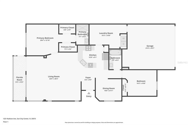 1221 RADISON AVENUE 47, Sun City Center, FL 33573