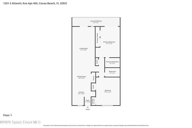 1251 S Atlantic Avenue 403, Cocoa Beach, FL 32931
