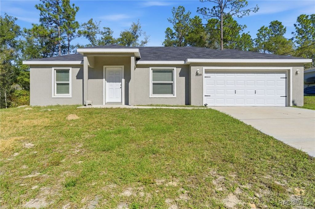 2039 W Shellbark Drive, Citrus Springs, FL 34434